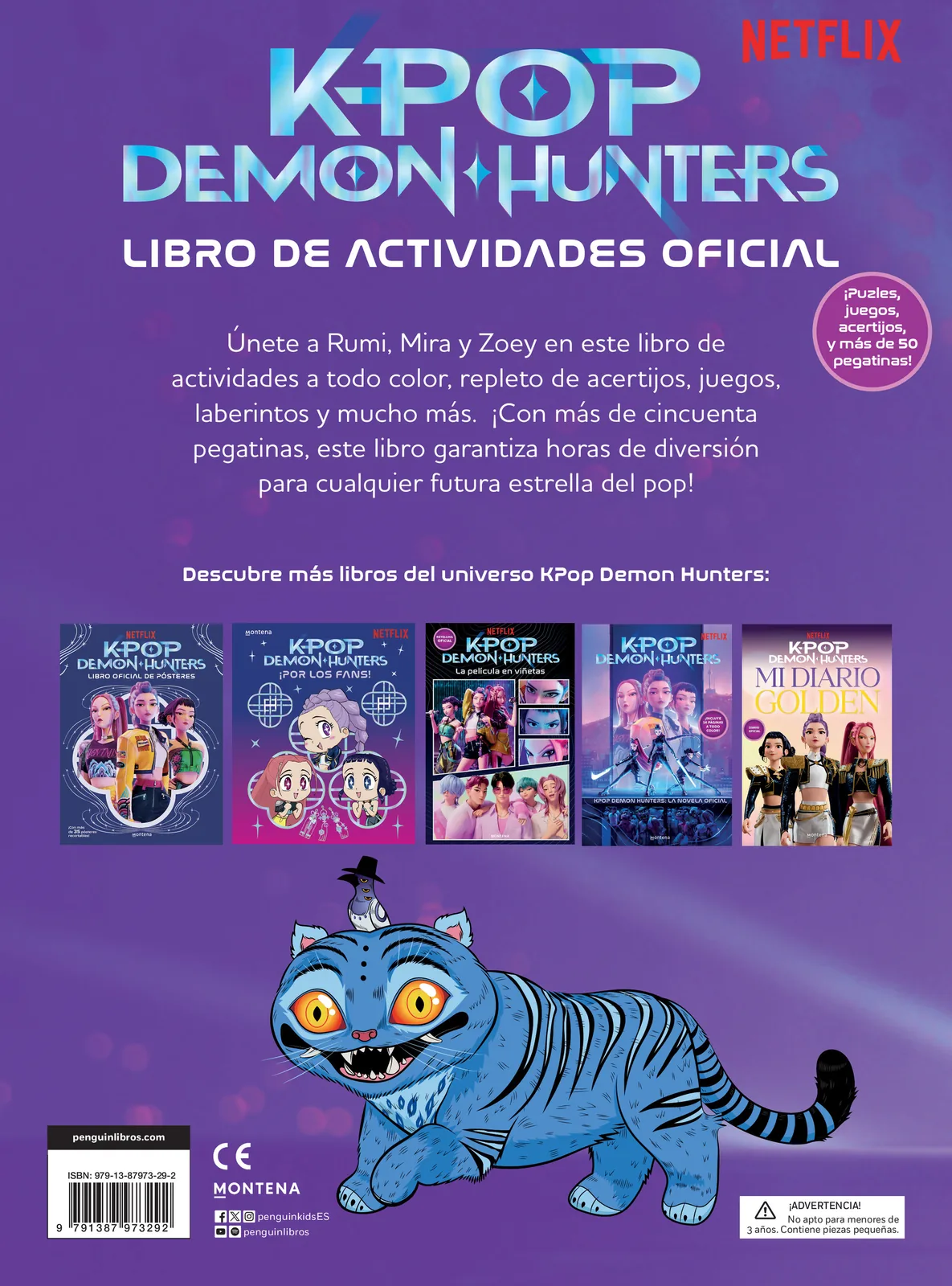 KPop Demon Hunters - Libro de actividades oficial