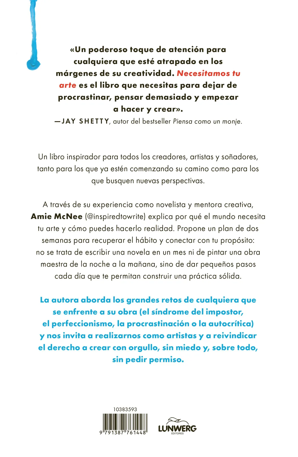 Necesitamos tu arte. Deja de perder el tiempo y crea algo