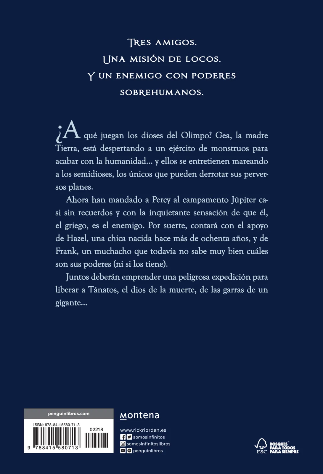 El hijo de Neptuno (Los héroes del Olimpo 2)
