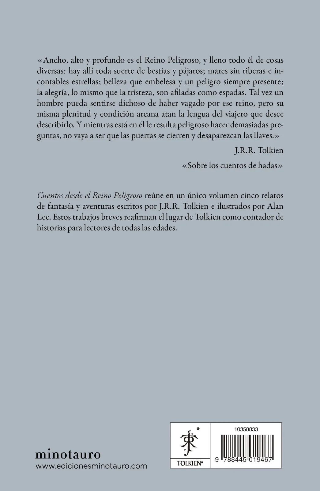 Cuentos desde el Reino Peligroso (NE en rústica)