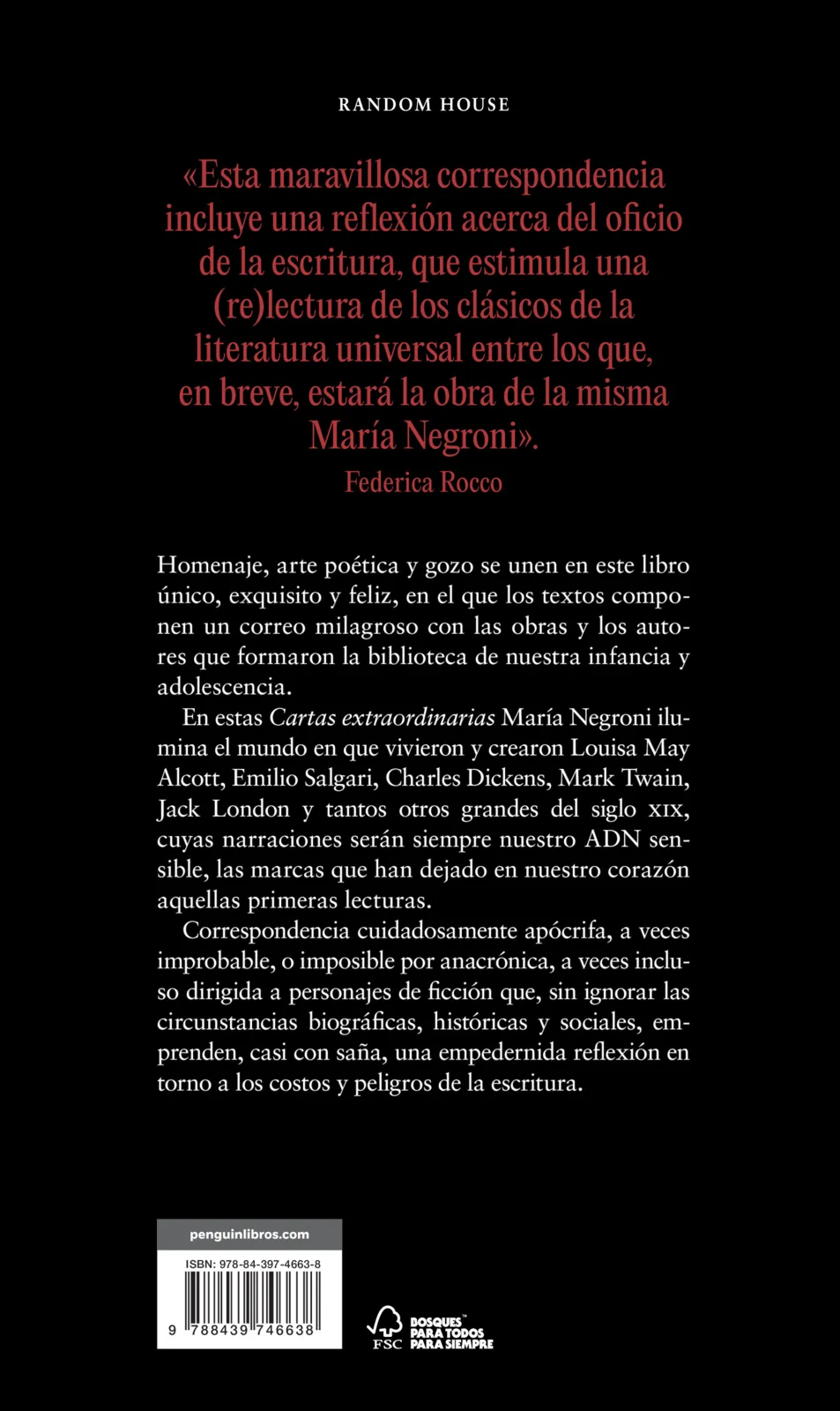 Cartas extraordinarias