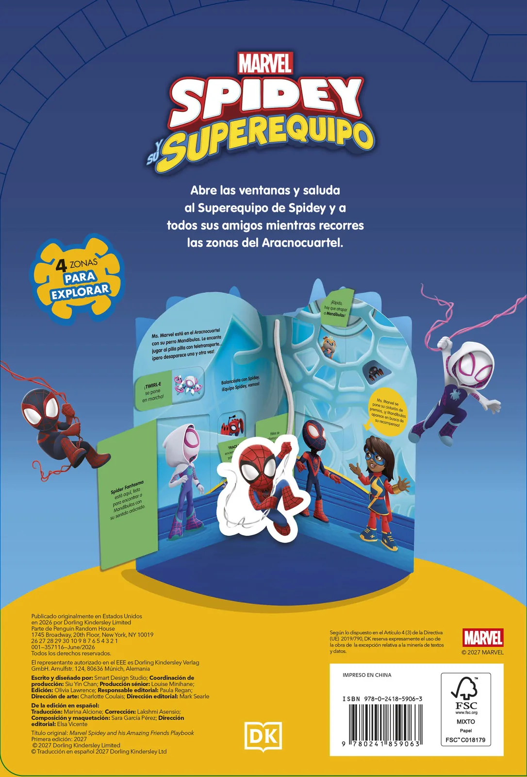 Marvel Spidey y su superequipo - Libro carrusel