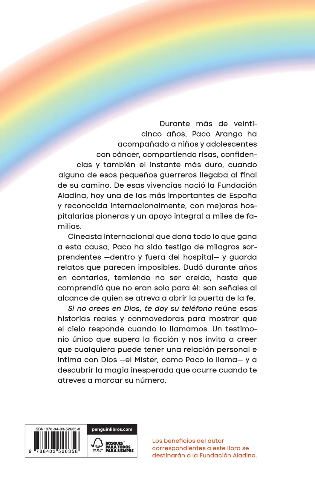 Si no crees en Dios, te doy su teléfono