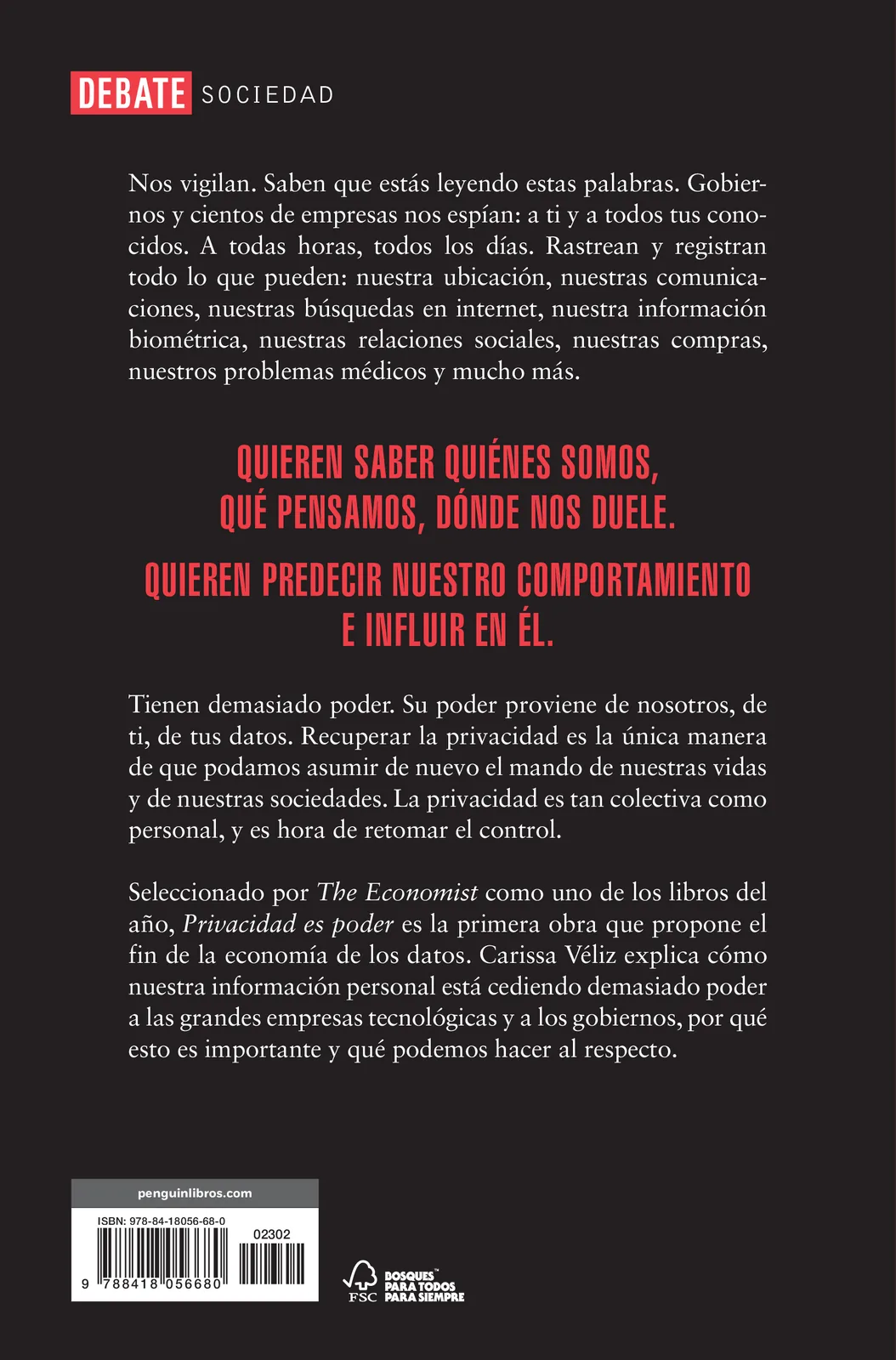 Privacidad es poder