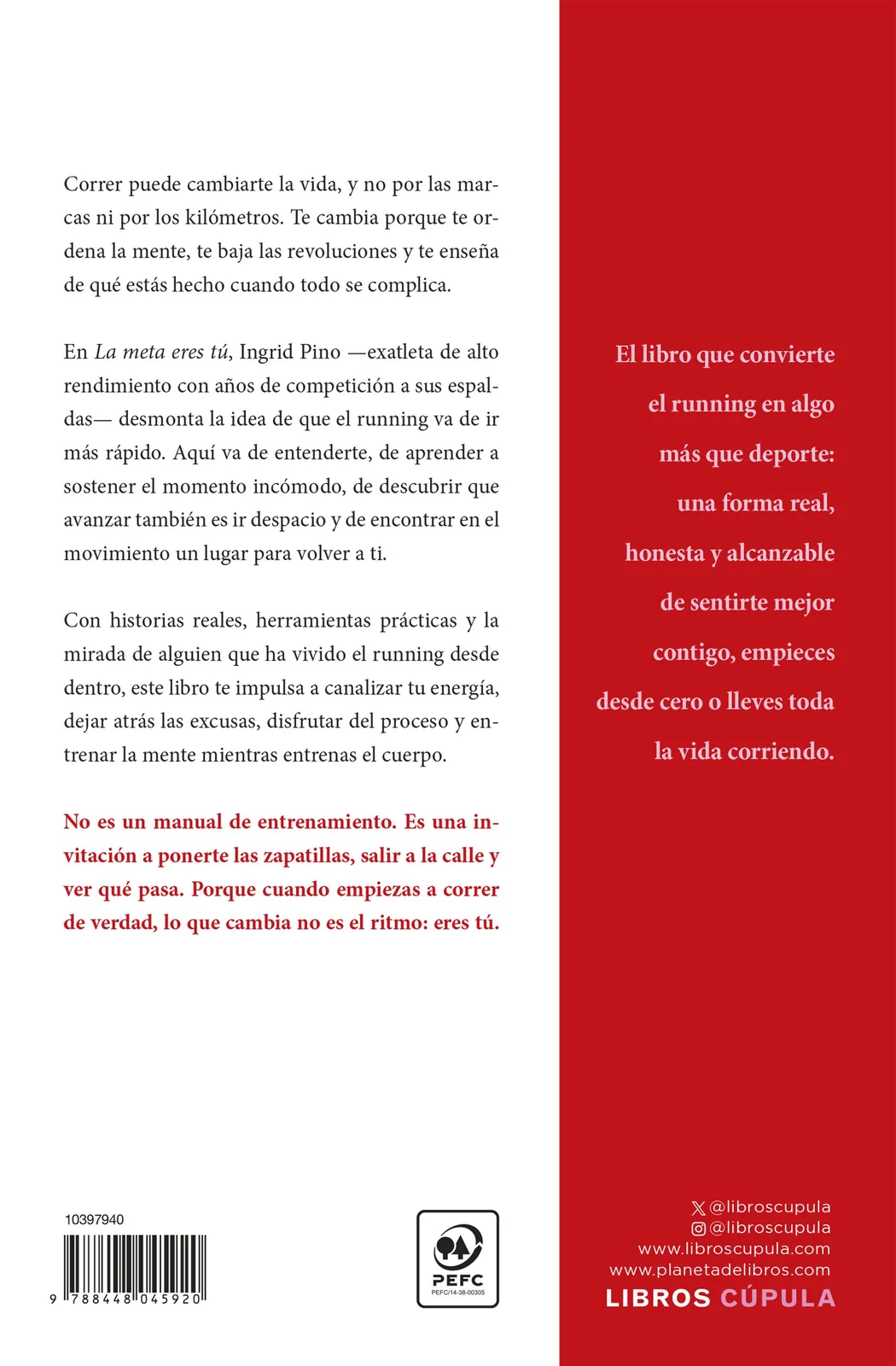 La meta eres tú