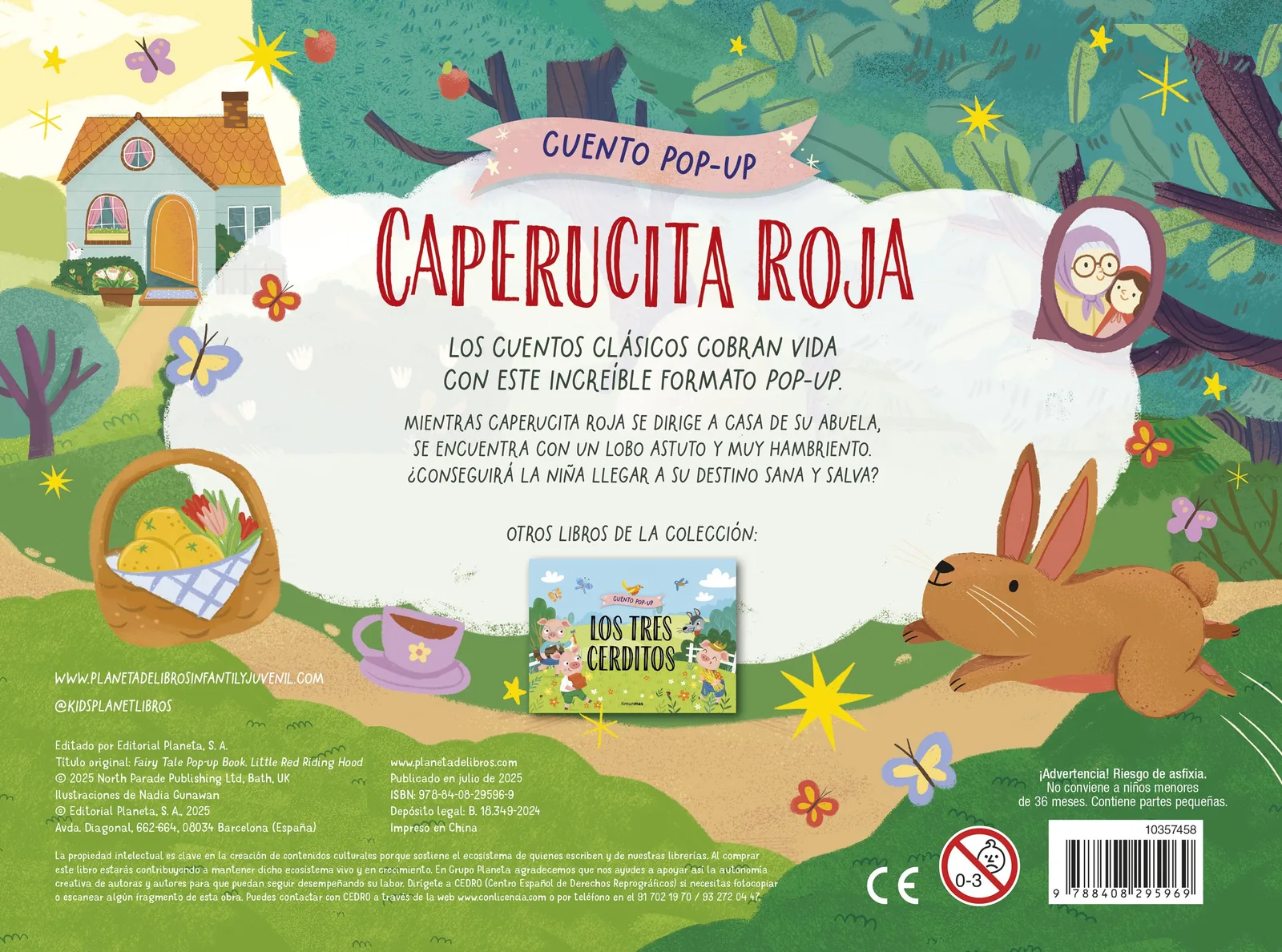 Caperucita roja. Cuento pop-up