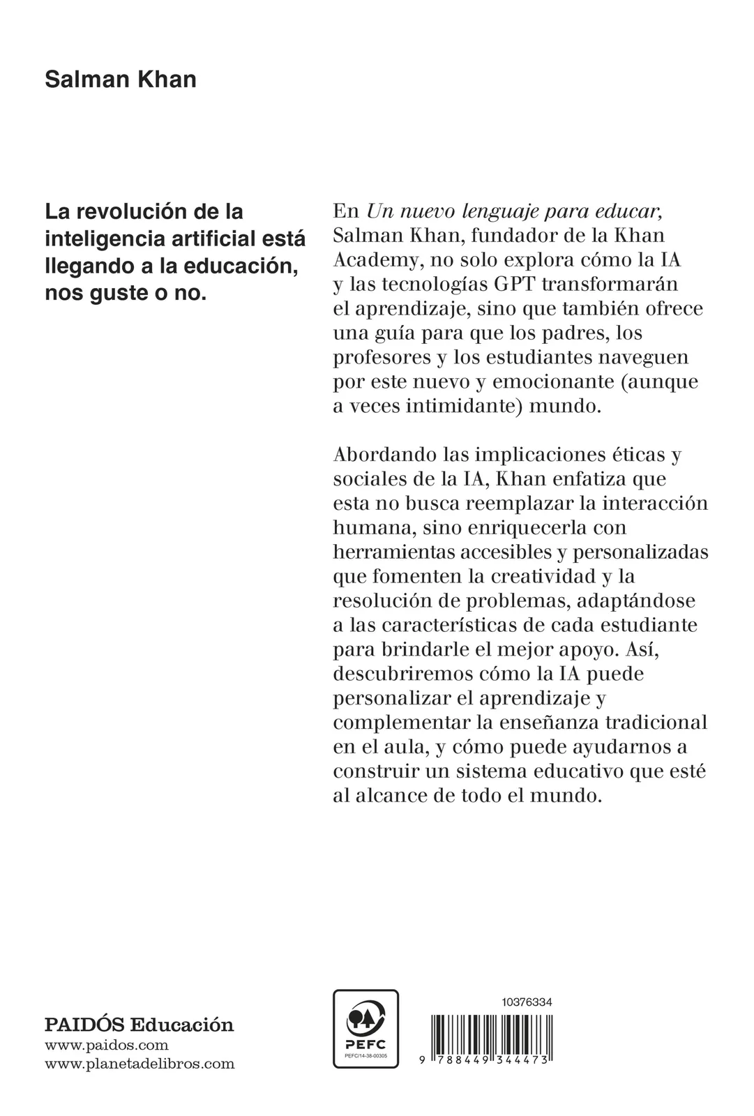 Un nuevo lenguaje para educar