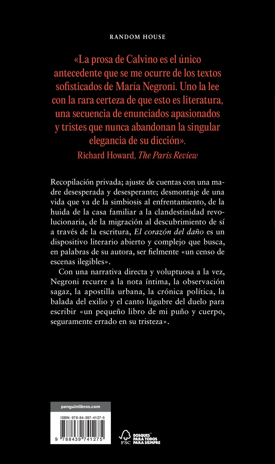 El corazón del daño