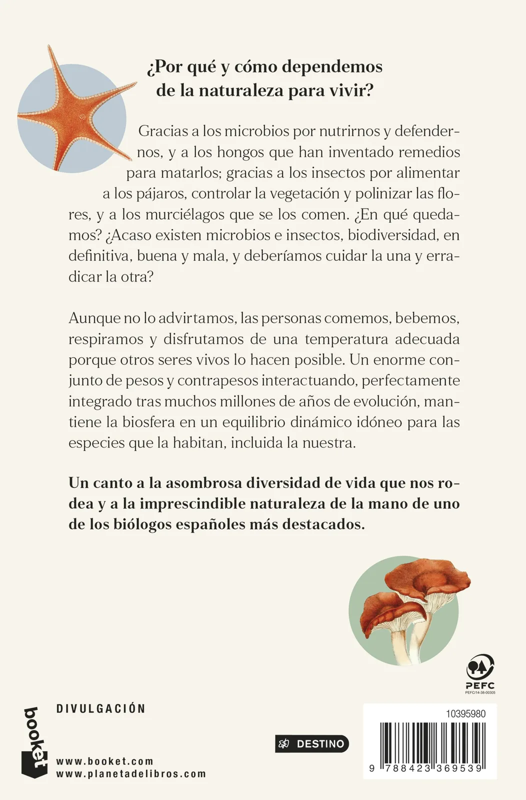 Gracias a la vida. La naturaleza indispensable