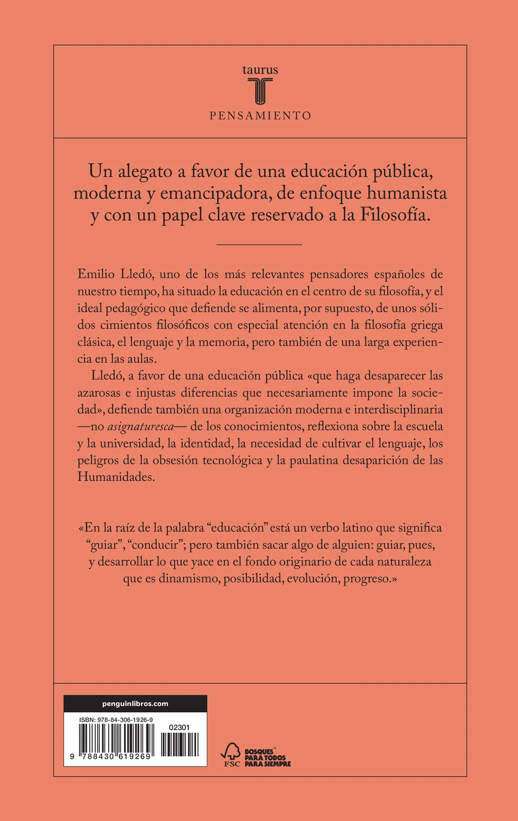 Sobre la educación