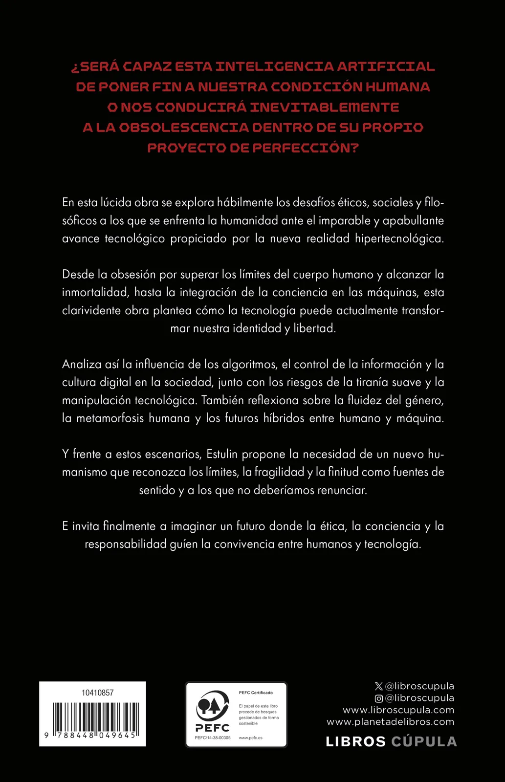El posthumanismo