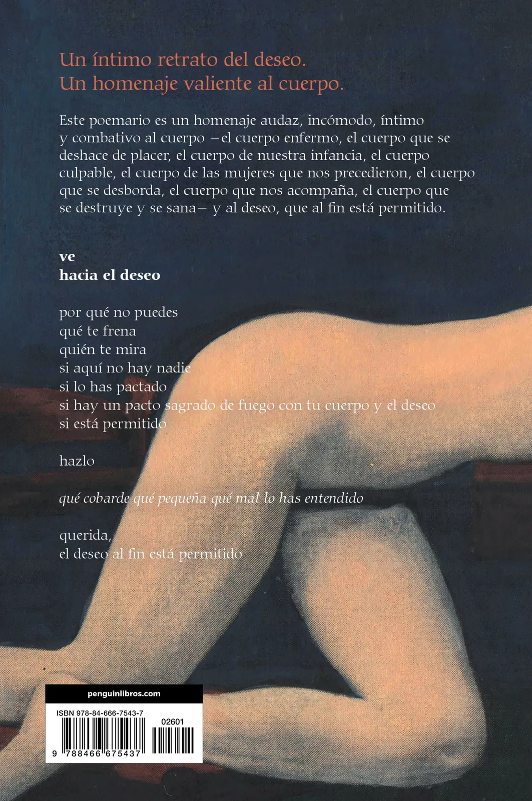 Al cuerpo de una mujer