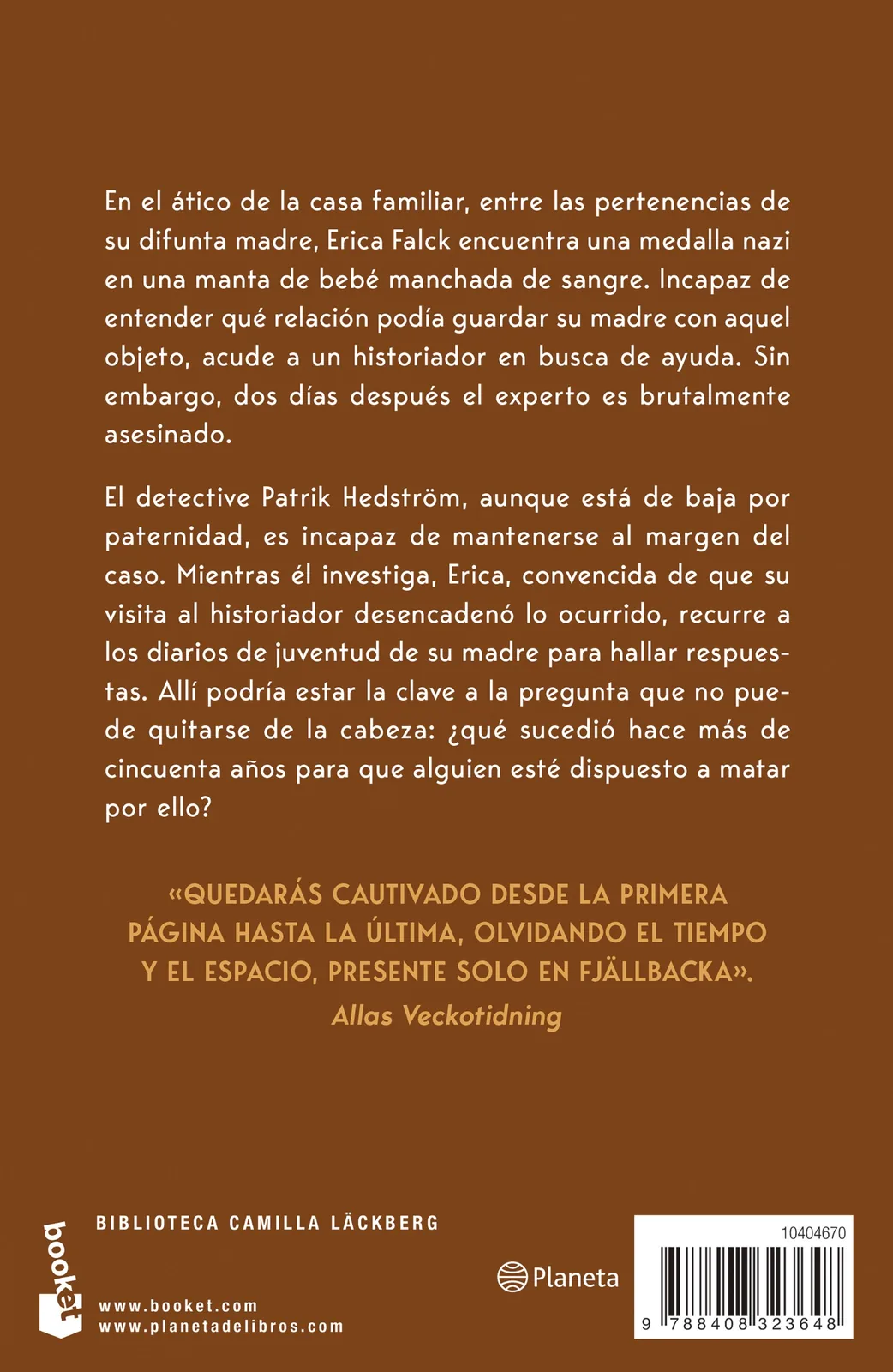 Las huellas imborrables (Los crímenes de Fjällbacka)