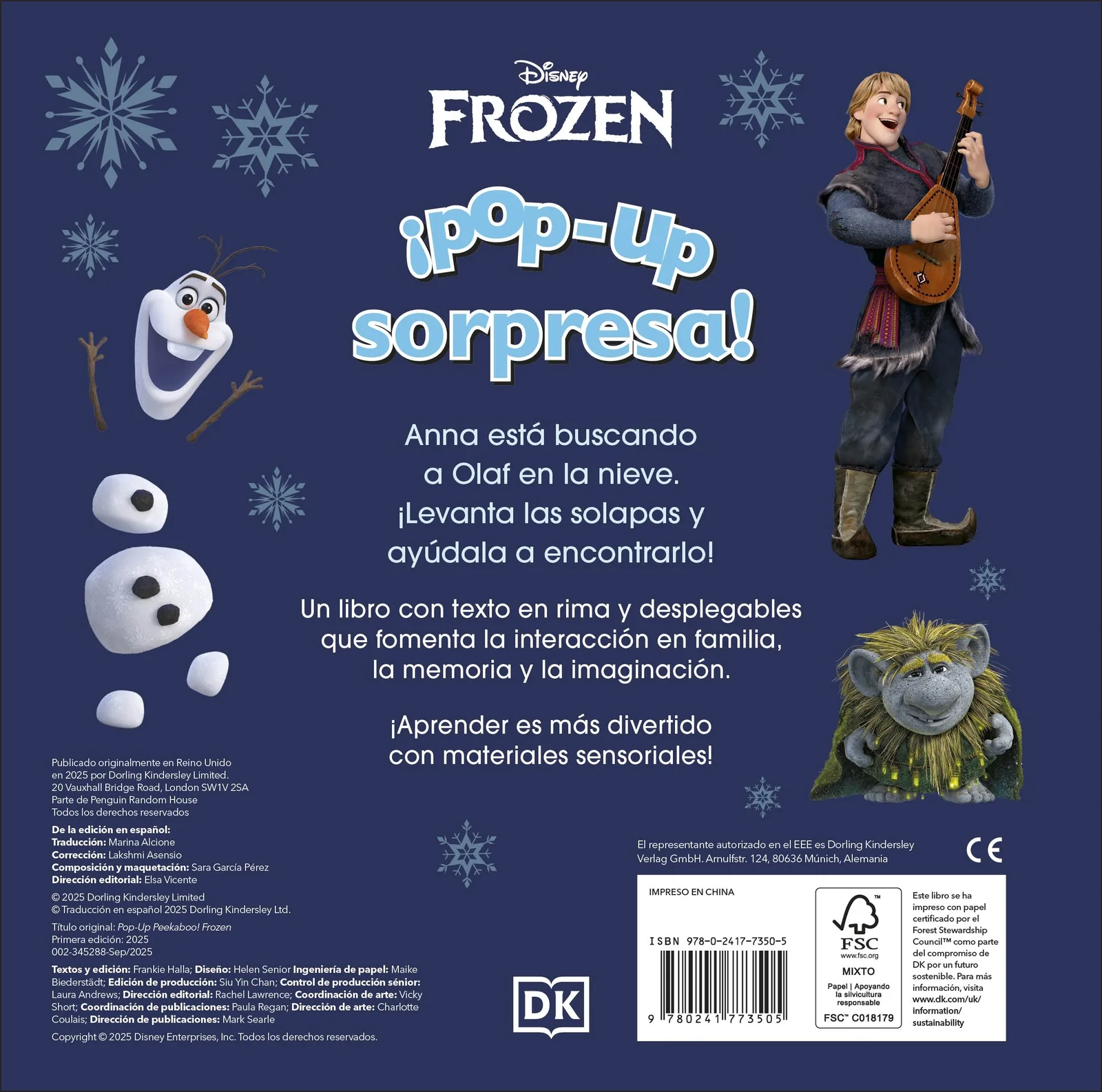 ¡Pop-Up sorpresa! - Frozen