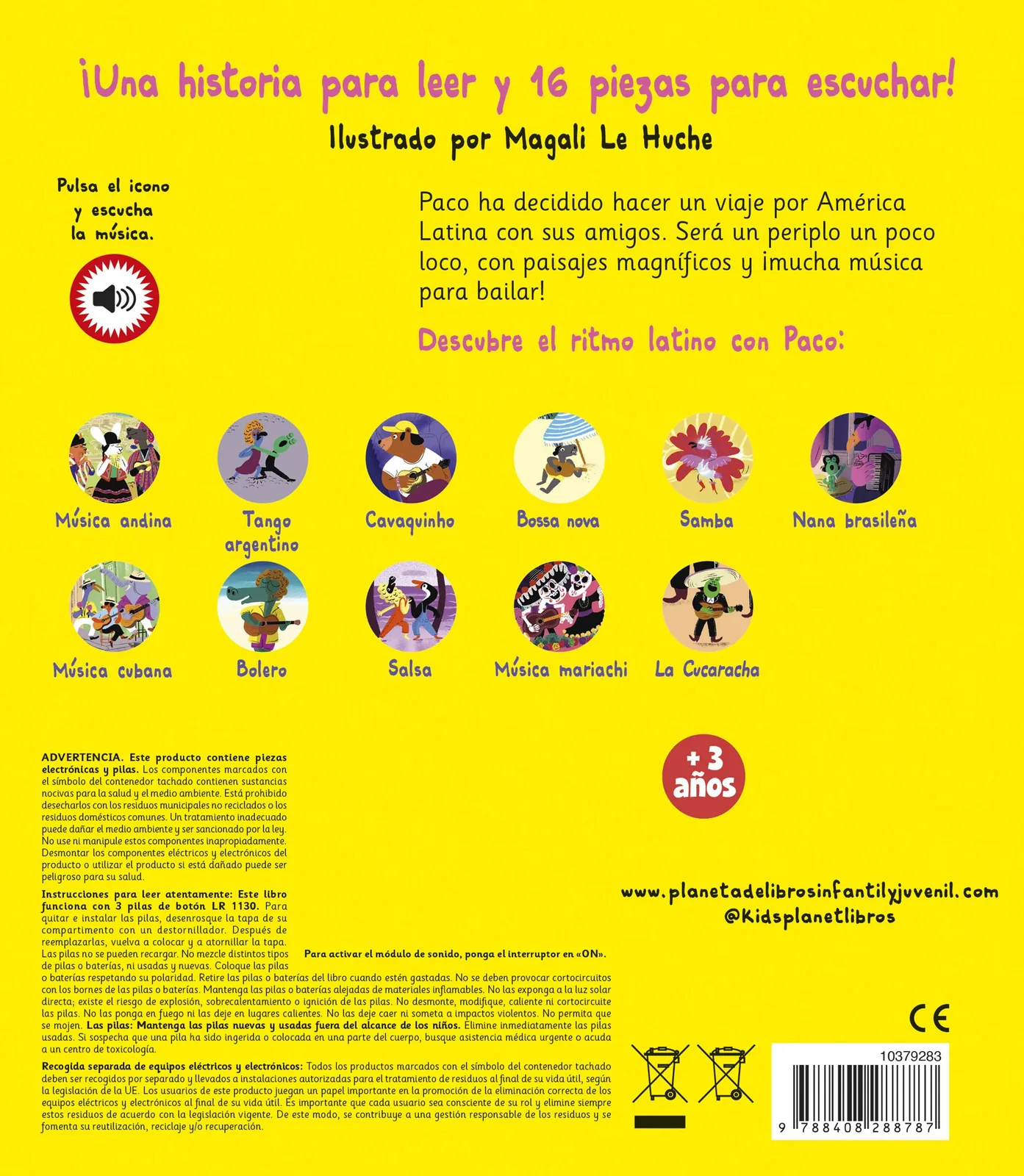 Paco y el ritmo latino. Libro musical