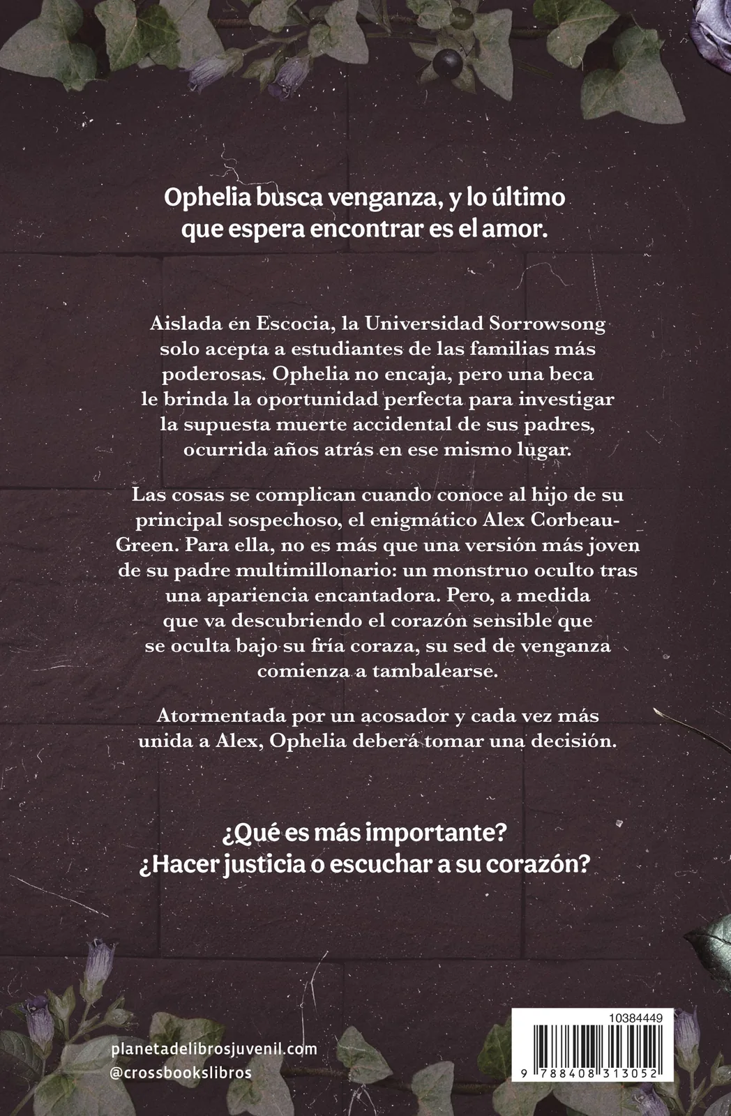 Universidad Sorrowsong 1. Nightshade. Edición con cantos tintados