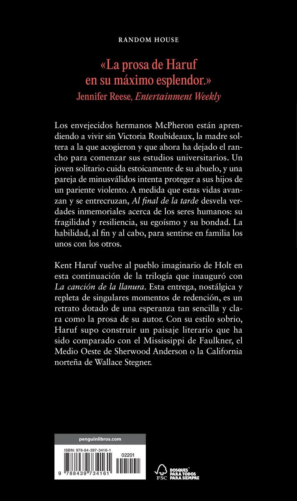 Al final de la tarde