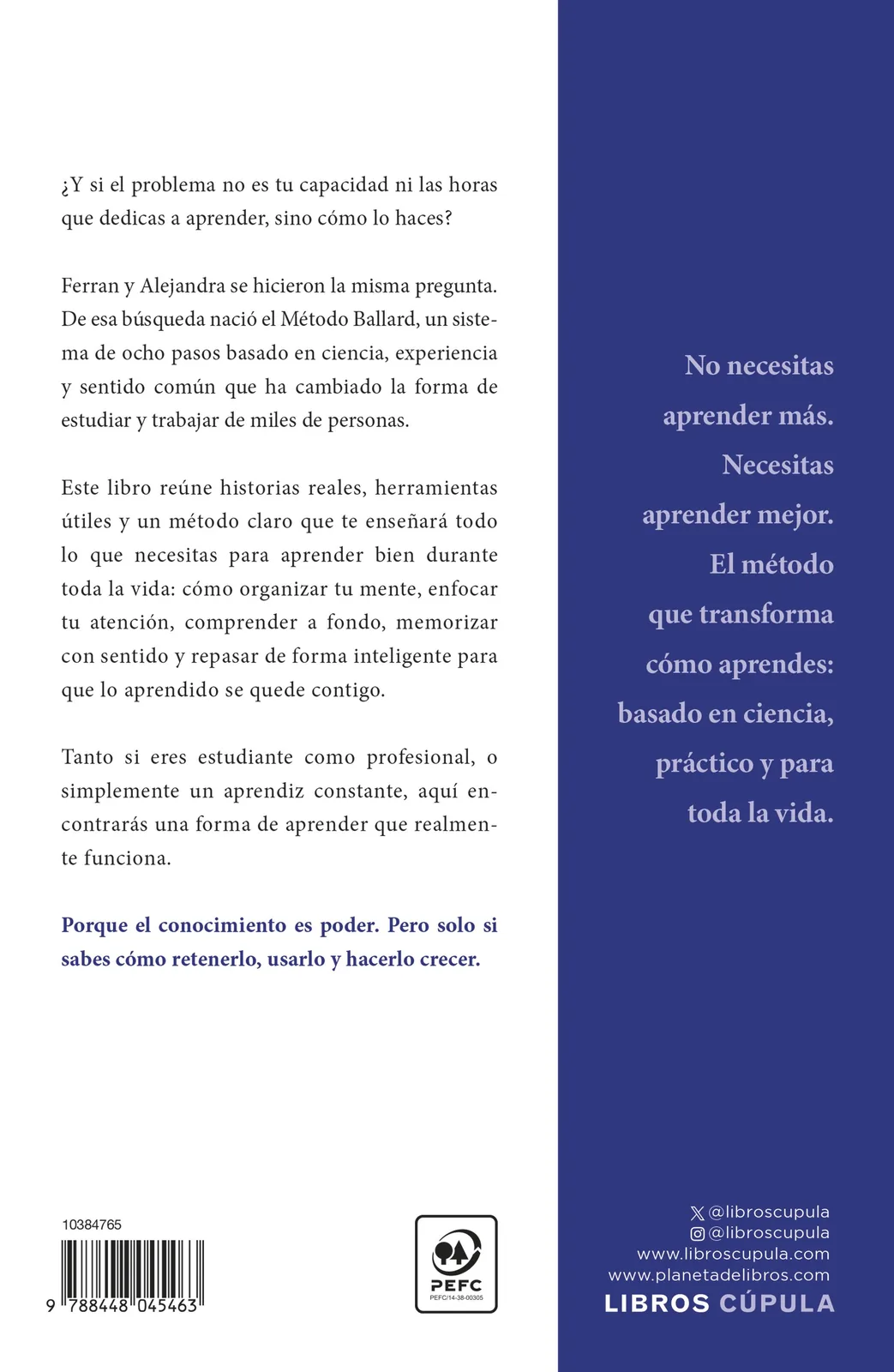 Aprender con estrategia. El método de aprendizaje para estudiantes, profesionales y mentes despiertas. Menos tiempo, mejores resultados