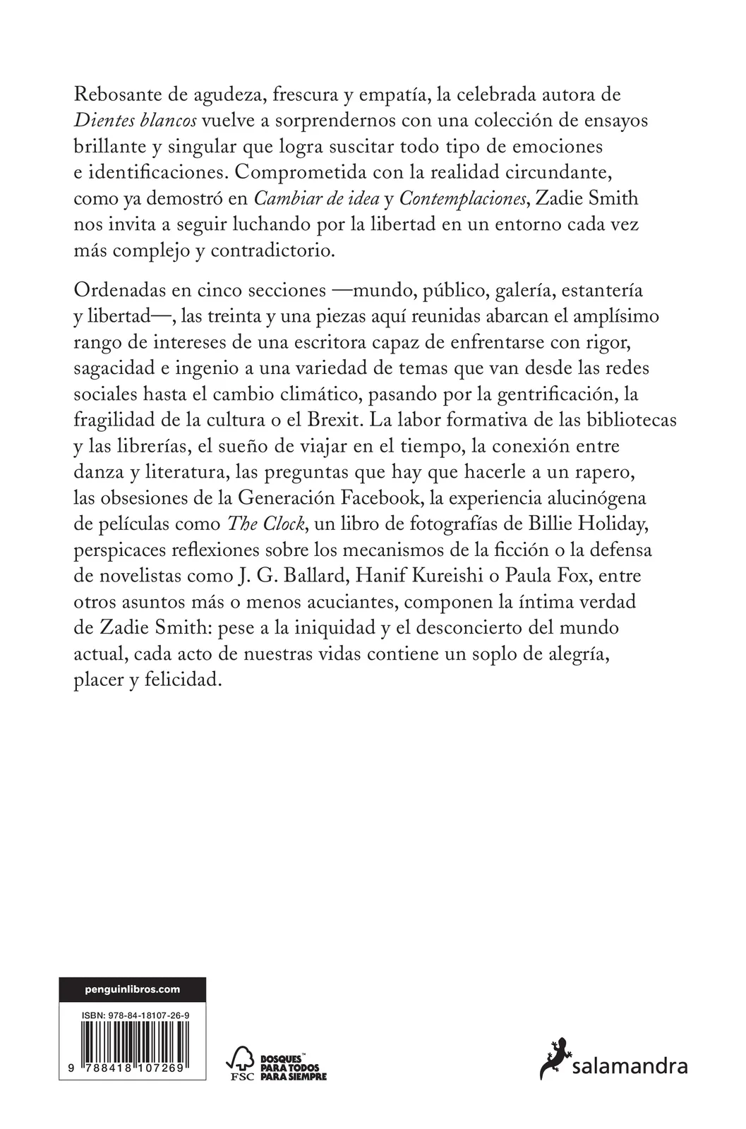 Con total libertad