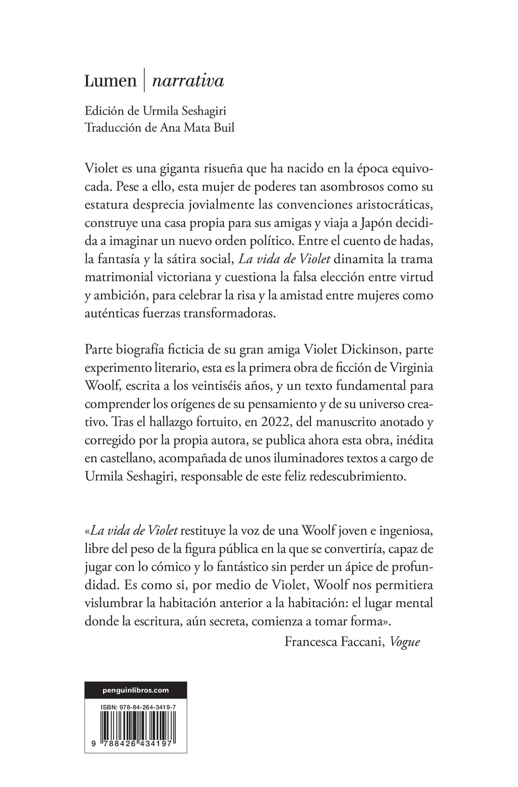 La vida de Violet