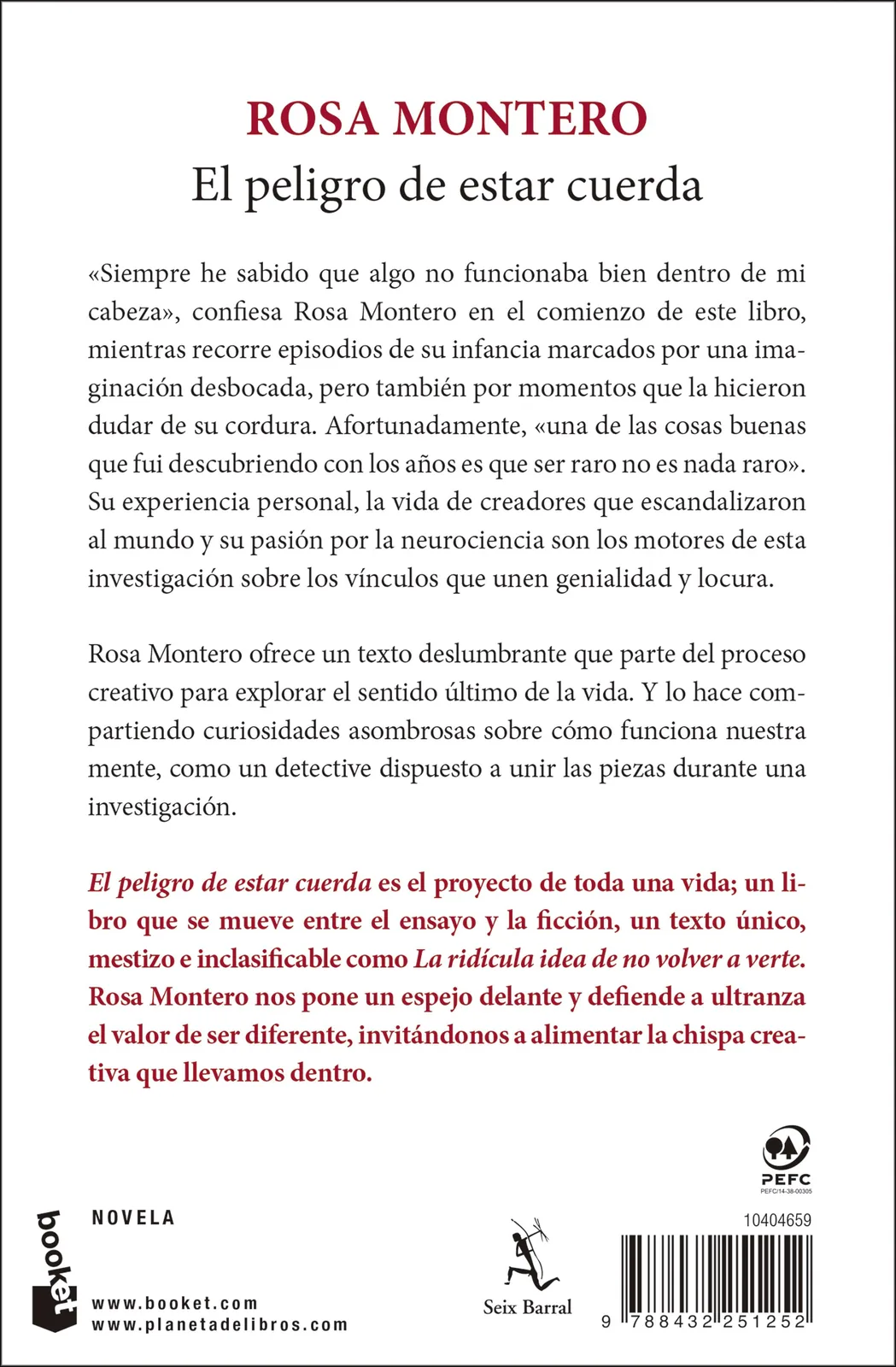 El peligro de estar cuerda
