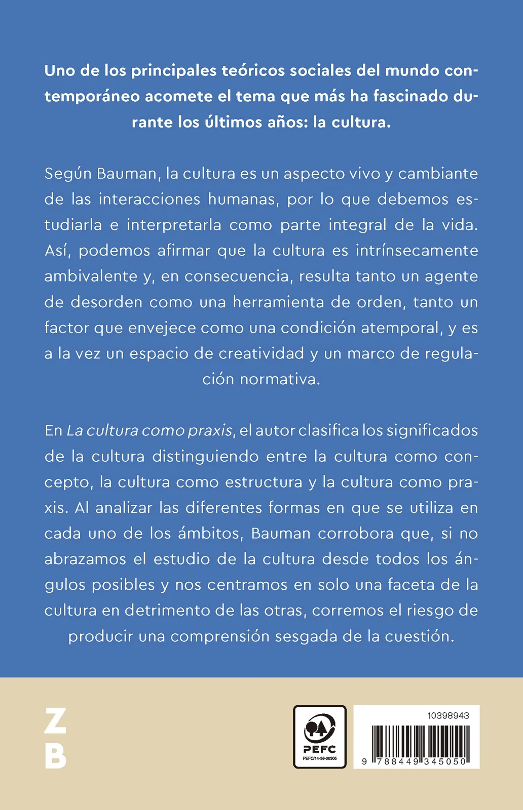 La cultura como praxis