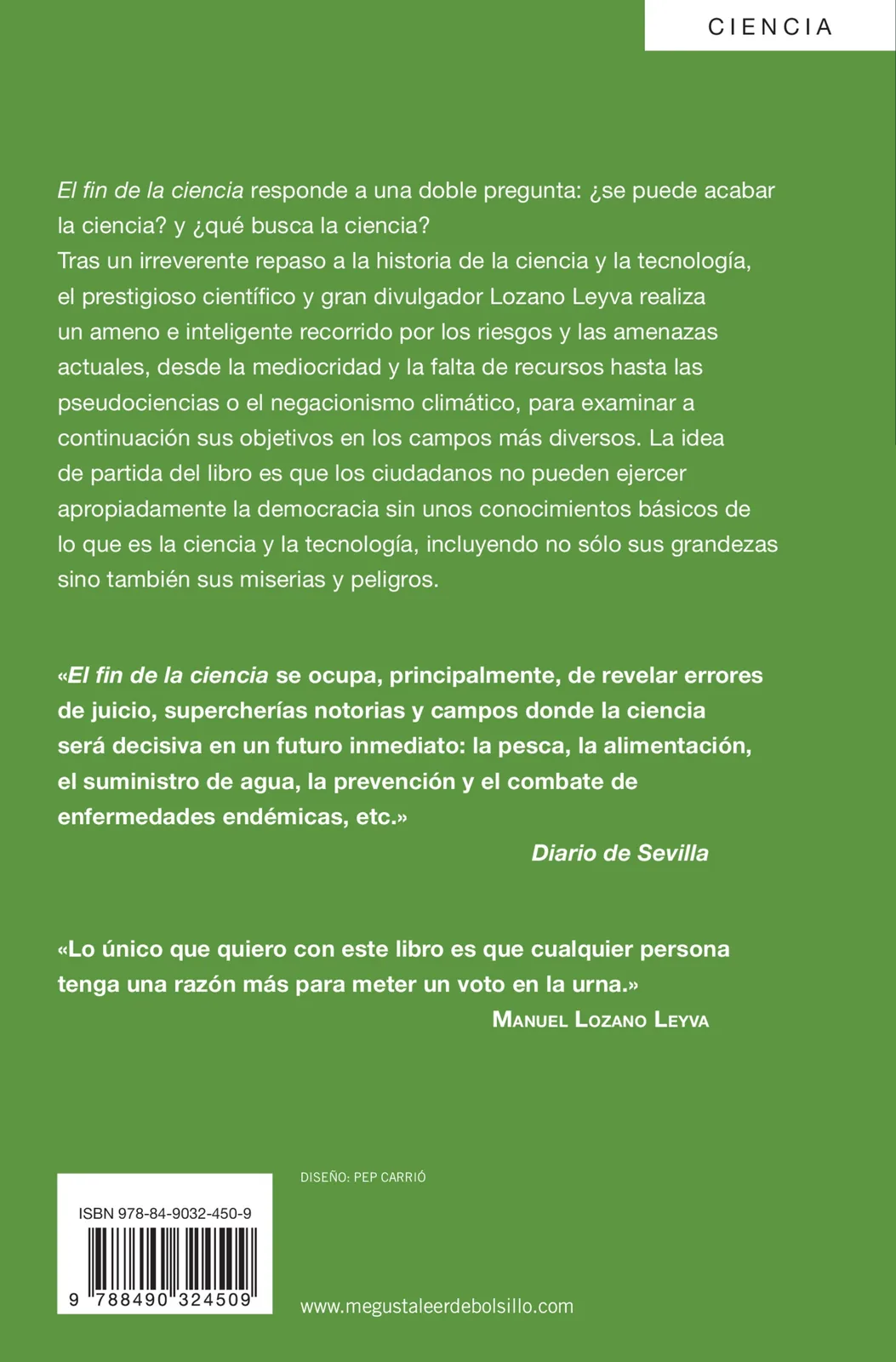 El fin de la ciencia