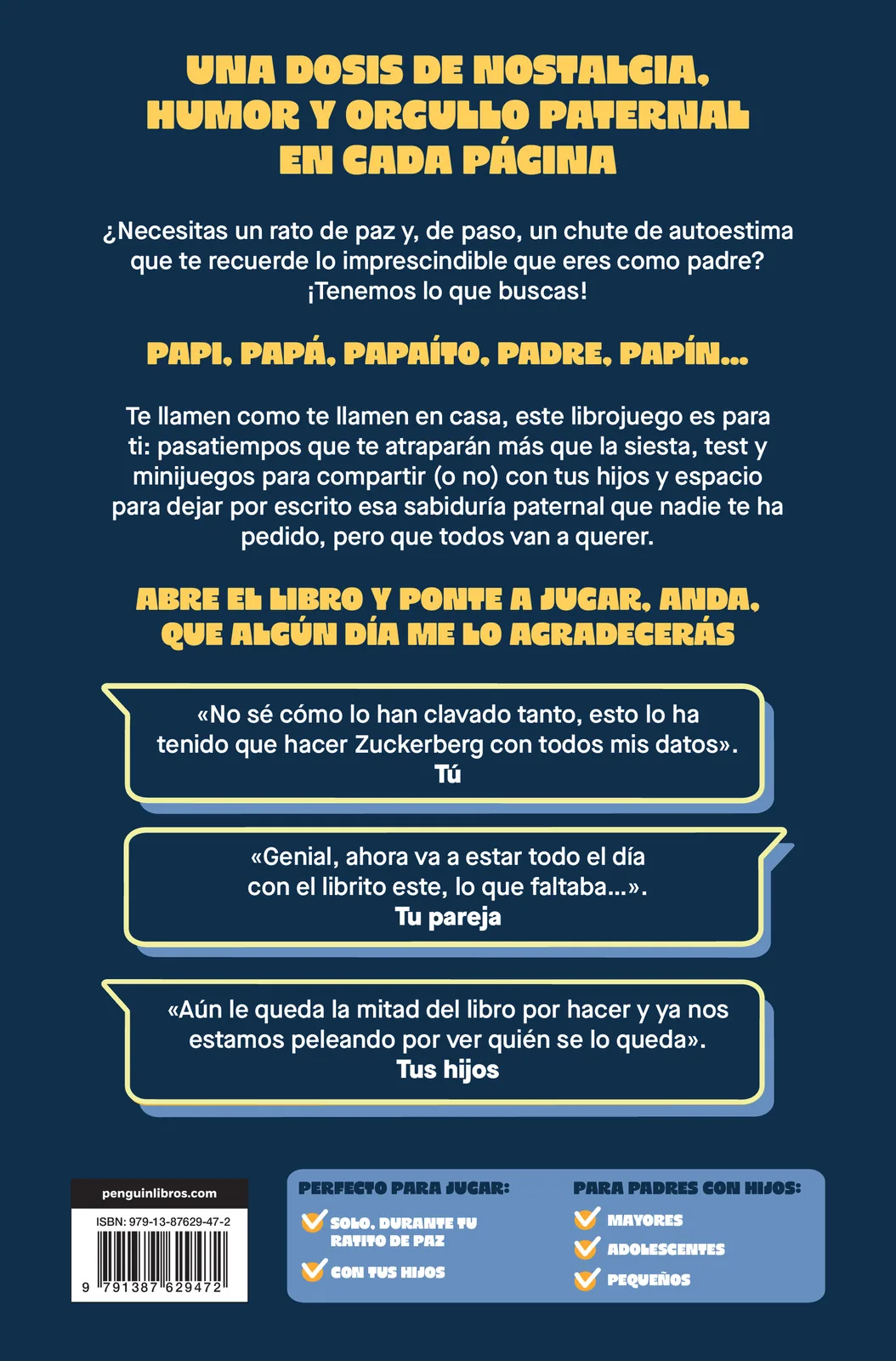 Cuando seas padre comerás huevos