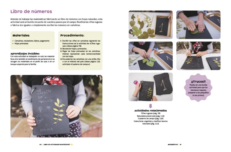 Montessorízate. Libro de actividades para disfrutar y conectar en familia