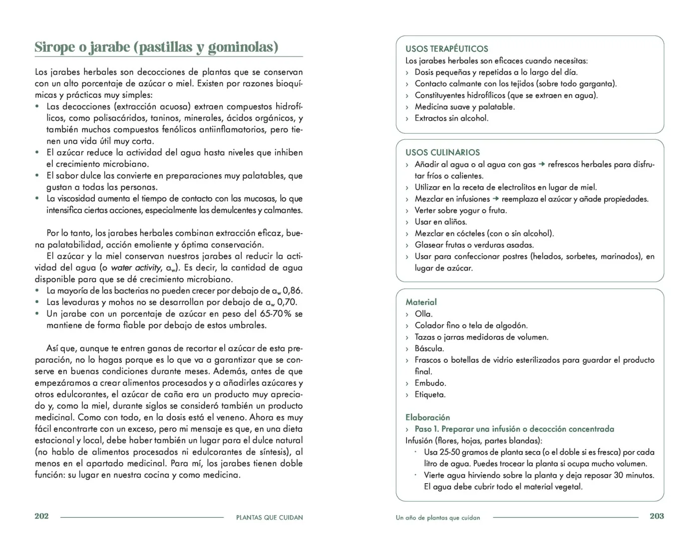 Plantas que cuidan