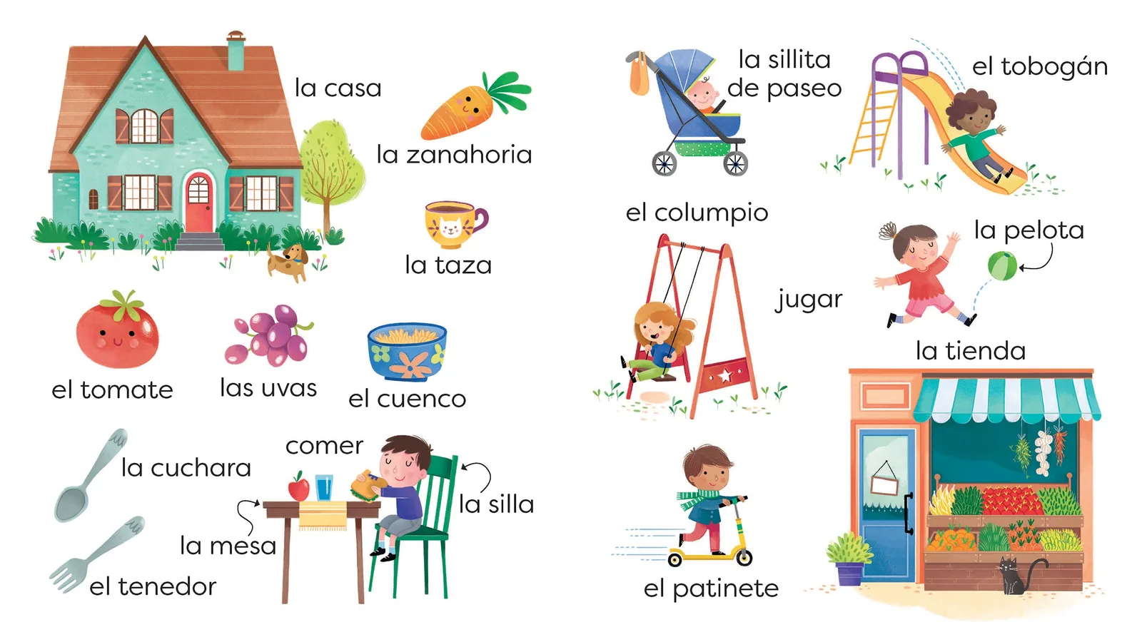 Vamos a aprender palabras