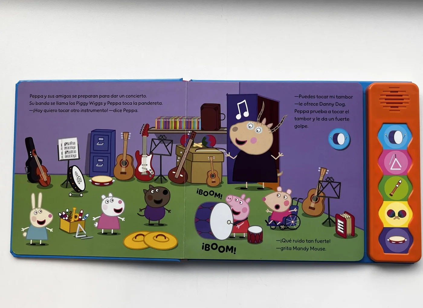 Peppa Pig. Libro con sonidos - Peppa y los instrumentos musicales