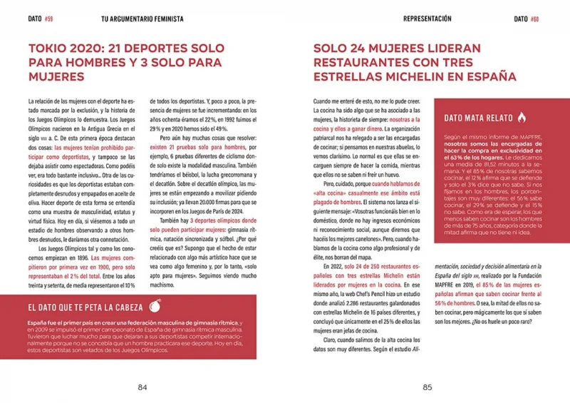 Tu argumentario feminista en datos