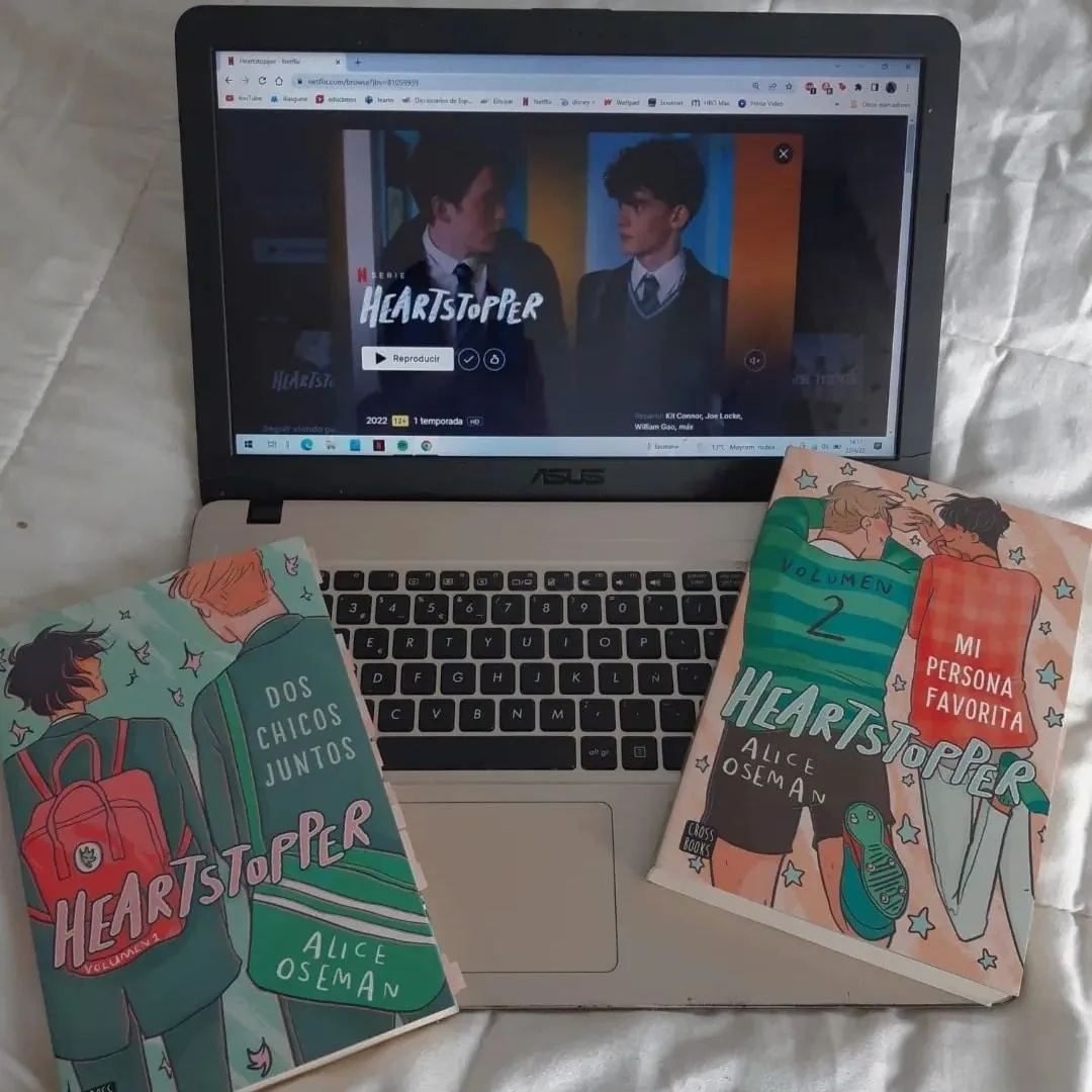 Heartstopper 1. Dos chicos juntos