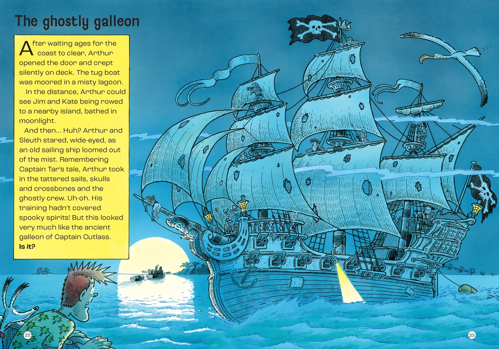 Agent Arthur on the Stormy Seas