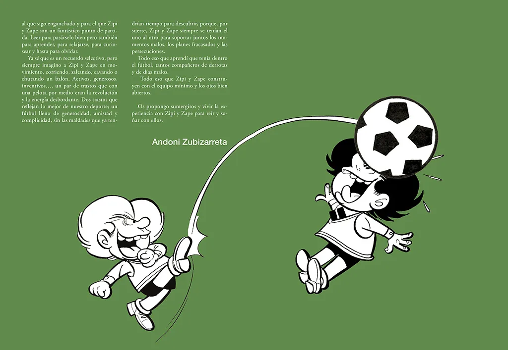 Zipi y Zape. Futbolerías