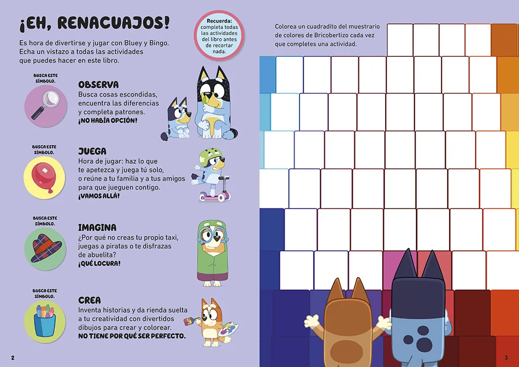 Bluey. Cuaderno de vacaciones - Juegos de verano (4-5 años)