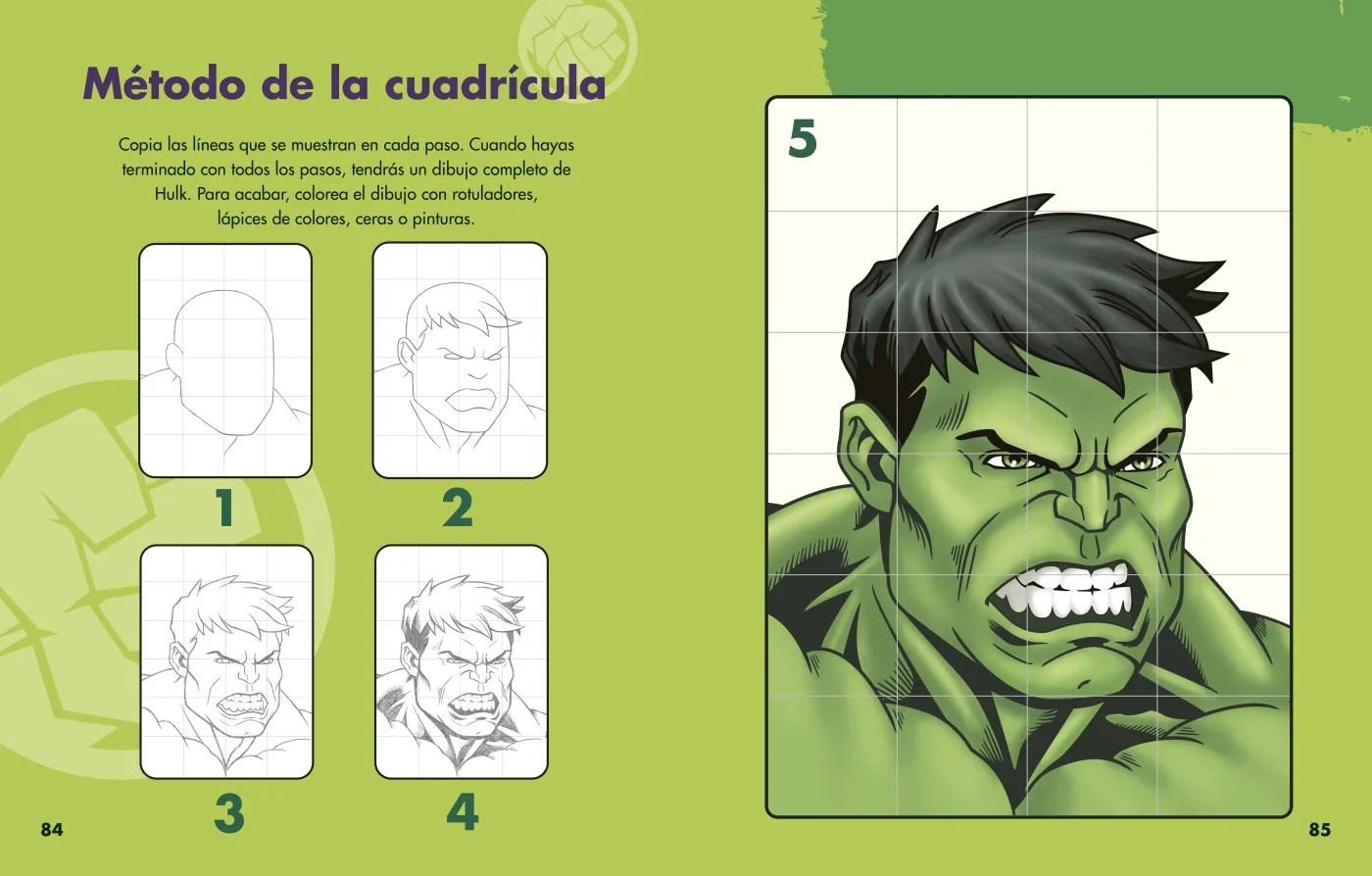 Marvel Dibuja a tus personajes favoritos