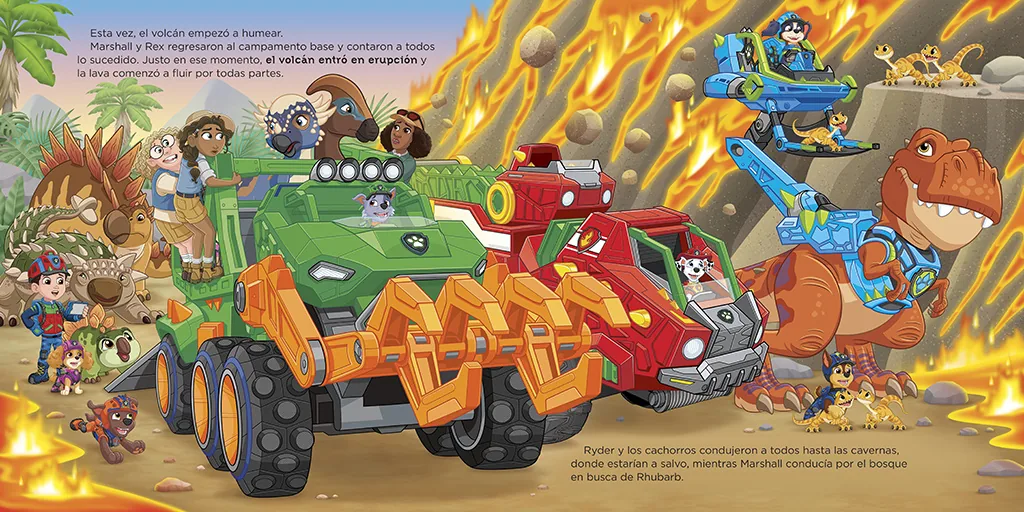 Paw Patrol | Patrulla Canina. El libro de la película - Misión Dinosaurio