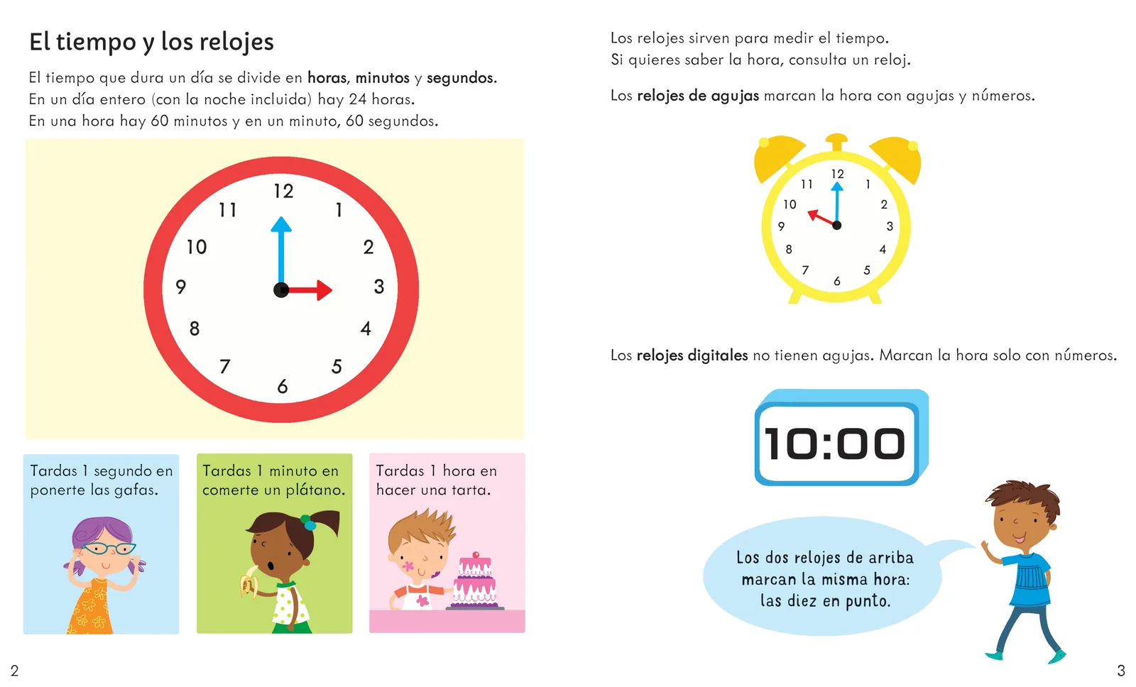 ¿Qué hora es?