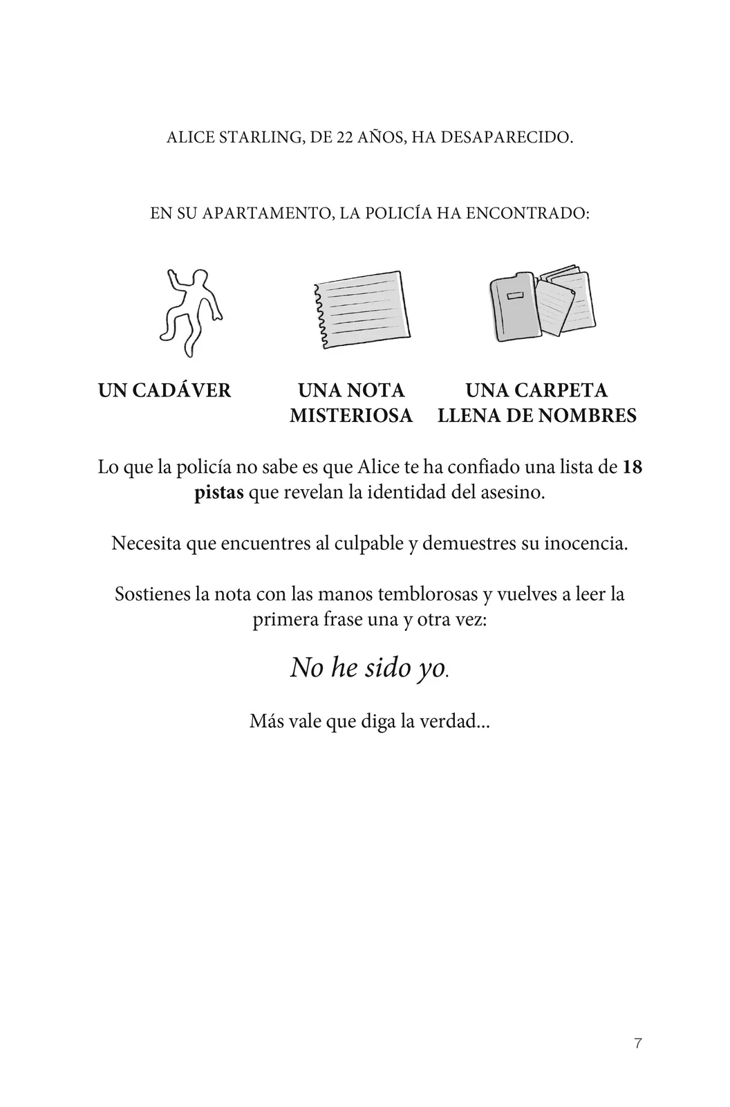 El asesino no es Alice