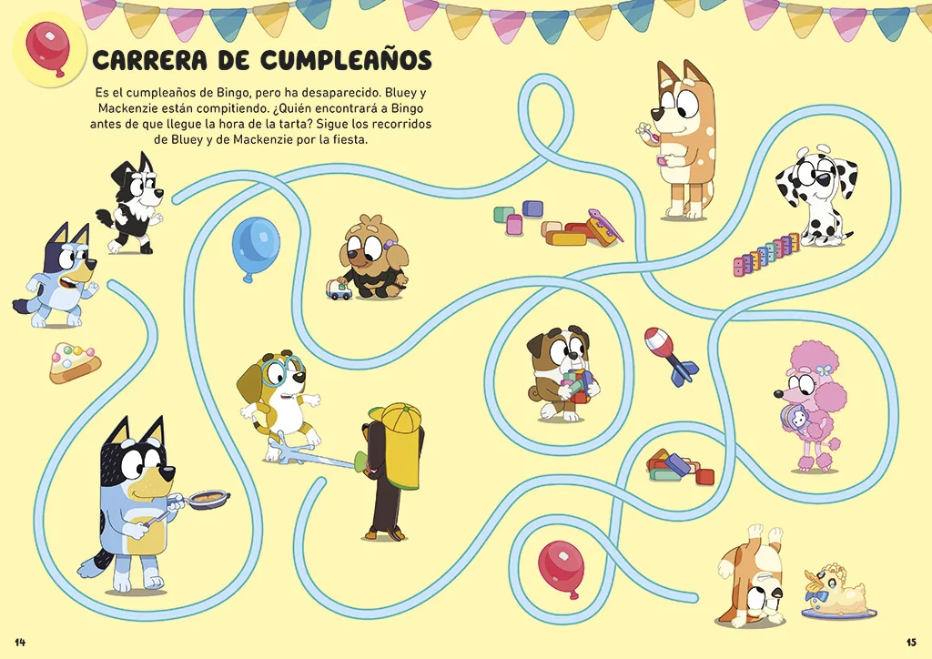 Bluey. Cuaderno de vacaciones - Juegos de verano (4-5 años)