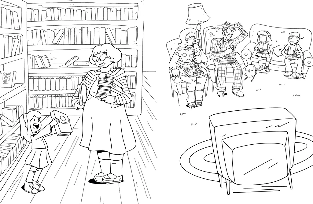 El superingenioso libro de colorear de Matilda