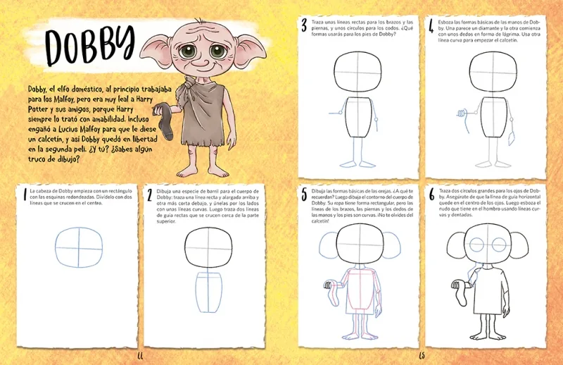 Aprende a dibujar con Harry Potter (libro oficial) (Harry Potter)
