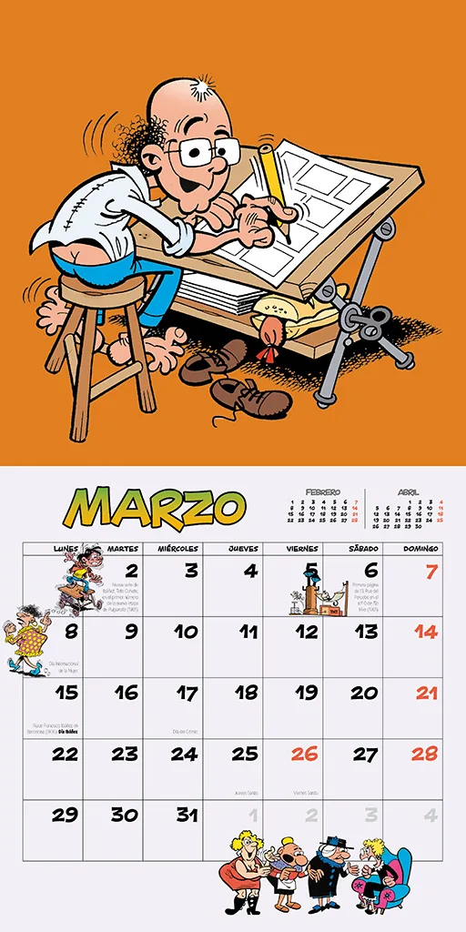 Calendario Ibáñez 2027