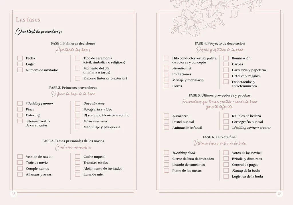 My wedding planner