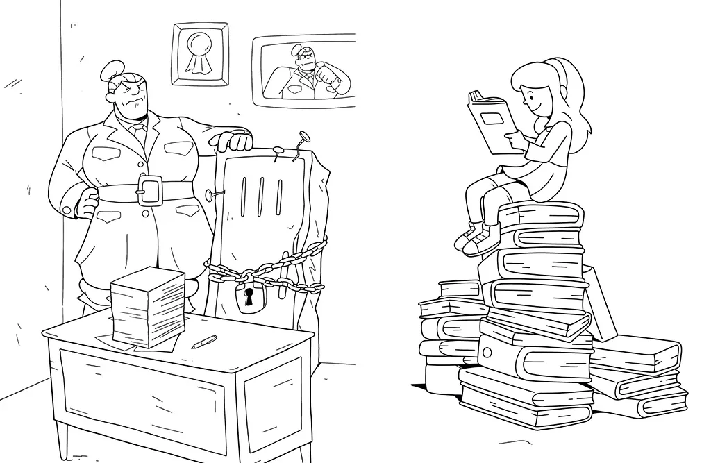 El superingenioso libro de colorear de Matilda