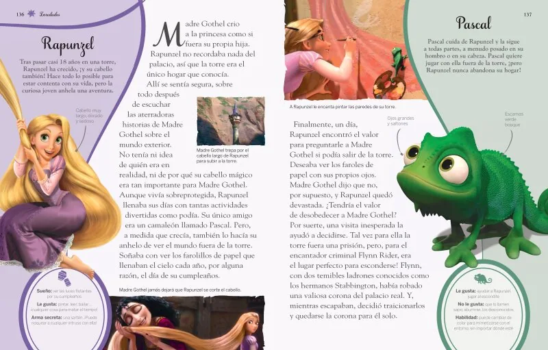 Disney Princesas. Guía mágica de personajes