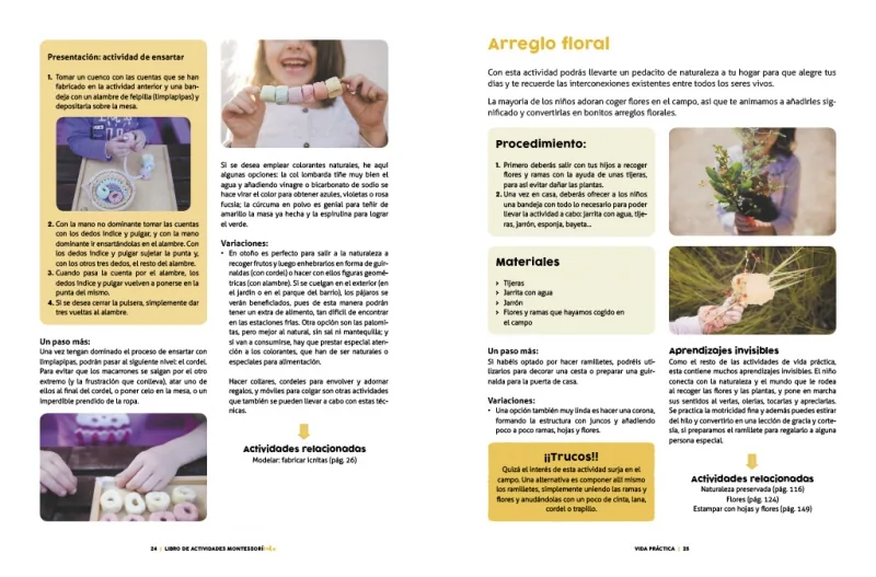 Montessorízate. Libro de actividades para disfrutar y conectar en familia