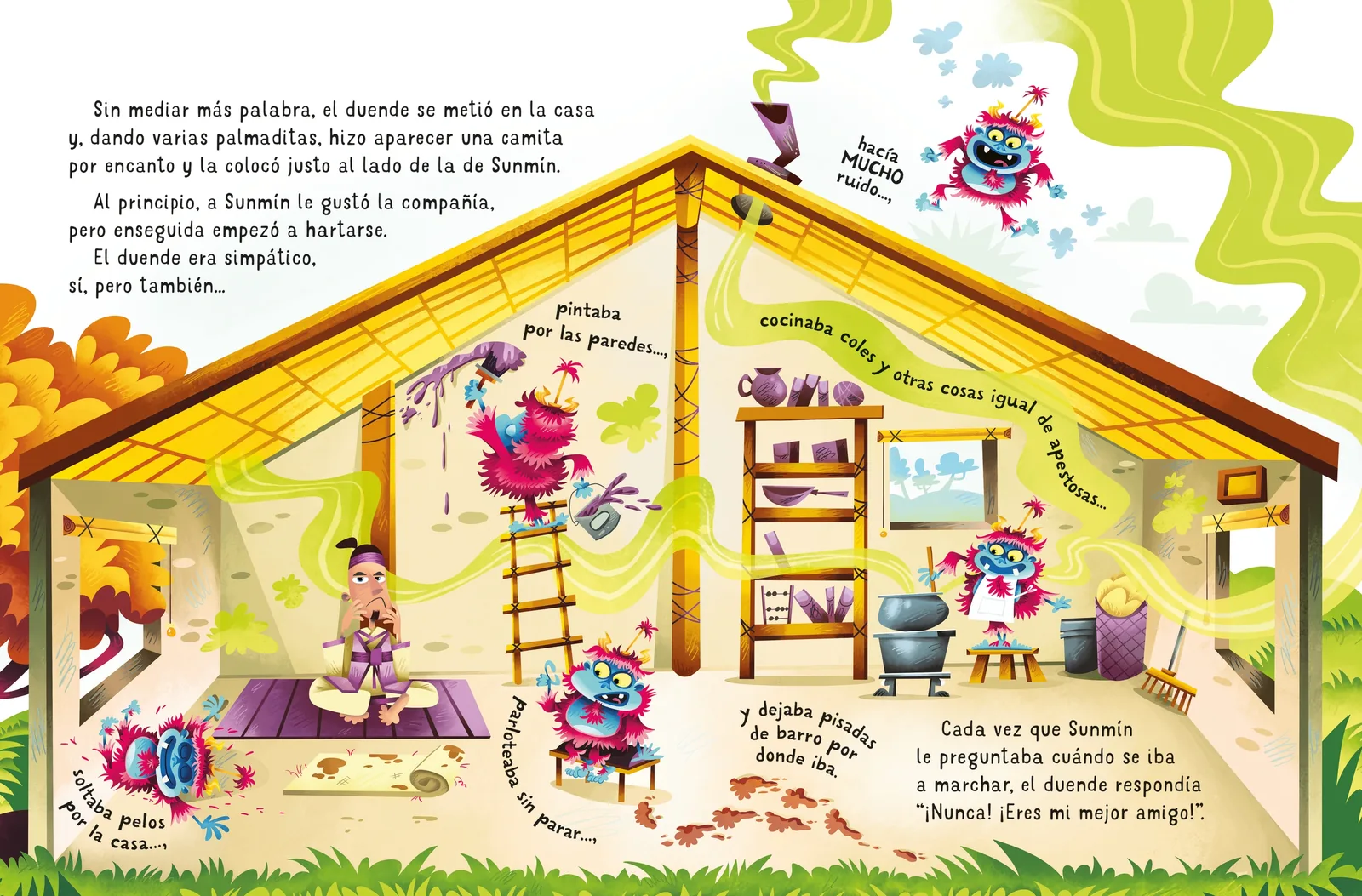 Qué peste, qué asco, ¡qué risa de cuentos!